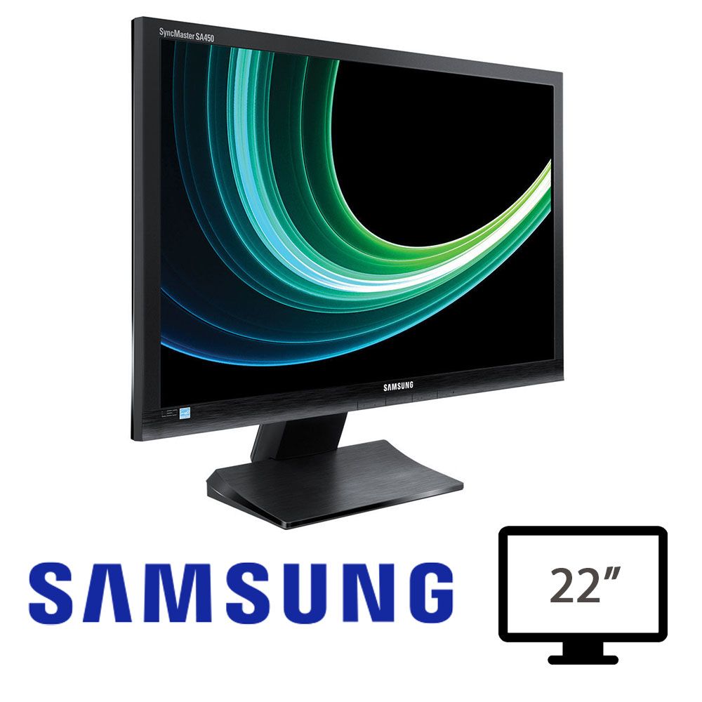 Image of MONITOR SAMSUNG S22A450BW - 22 074