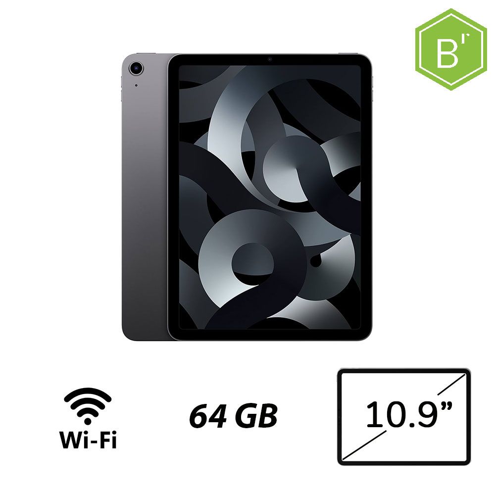 Image of IPAD AIR 10,9 (5AGEN) WI-FI 64GB SPACE GRAY/2Y - B 074