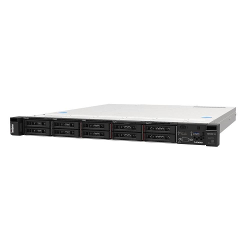 Image of LENOVO SR250 V2 Xeon E-2334 (4C 3.4GHz 8MB Cache/65W), 1x16GB, O/B, 2.5 HS (8), SW RAID, HS 450W Titanium, XCC Enterprise, Rail 074