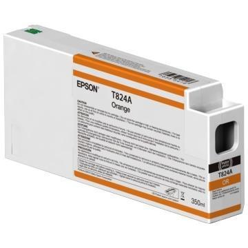 Image of Epson Singlepack Orange T824A00 UltraChrome HDX 350ml 074