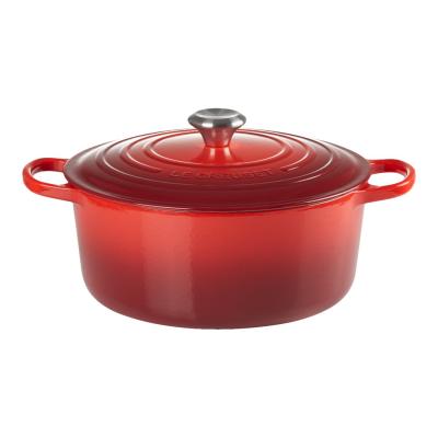 Image of Le Creuset Signature Roaster round 24cm cherry red (21177240602430)