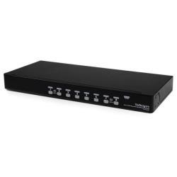 Image of StarTech.com Switch KVM USB 8 porte, montabile a rack 1U, con OSD 074