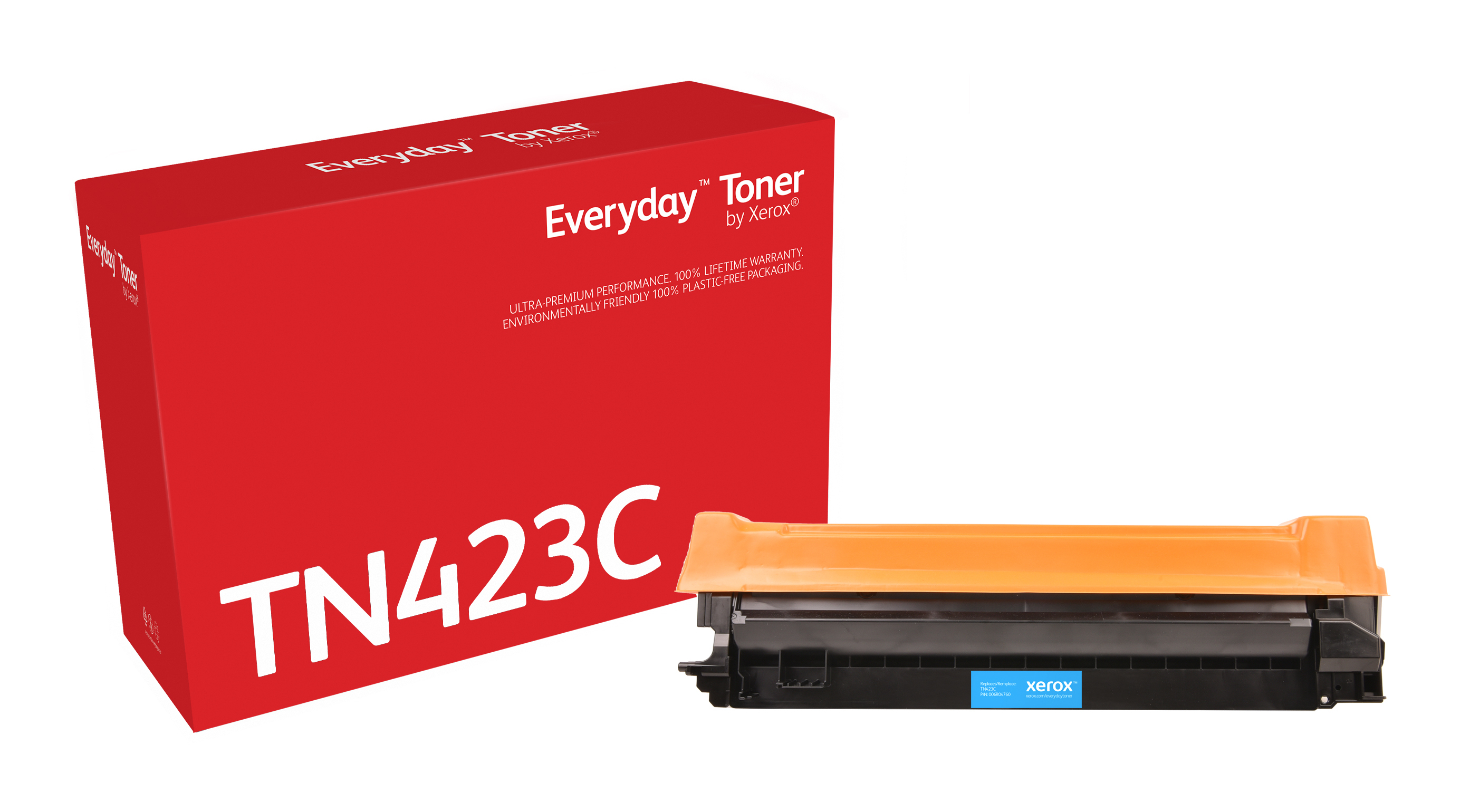 Image of Everyday Toner ™ di Xerox Ciano compatibile con Brother TN-423C, High capacity