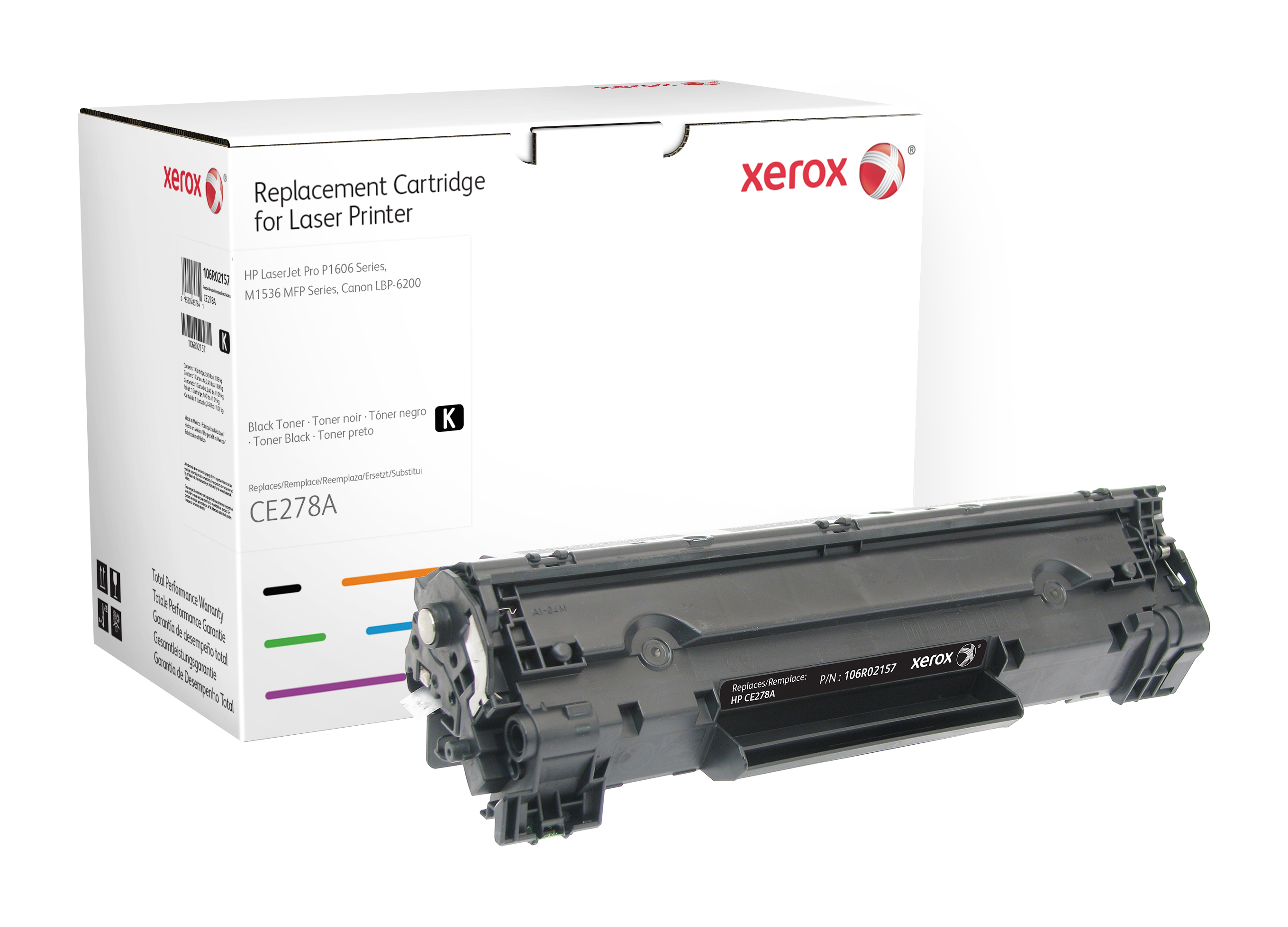 Image of Everyday Toner rigenerato ™ di Xerox Mono compatibile con HP 78A (CE278A), Capacità standard