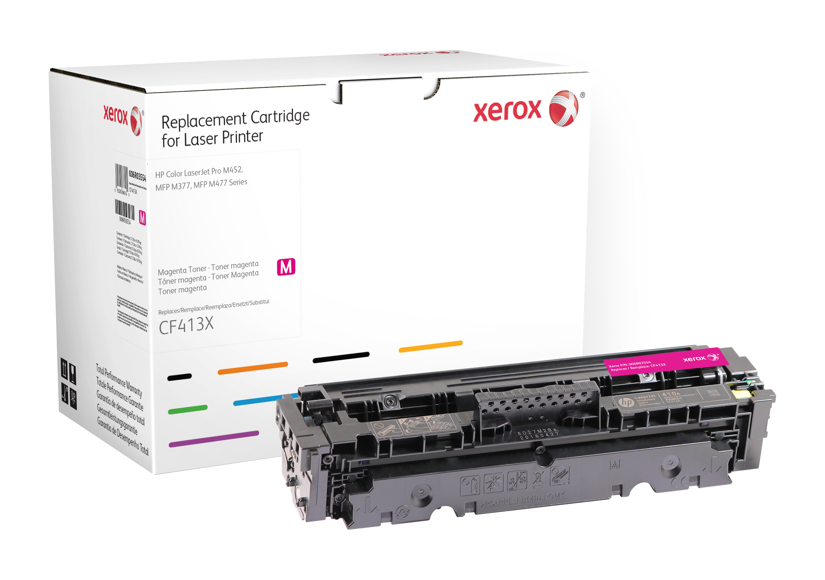 Image of Everyday Toner rigenerato ™ di Xerox Magenta compatibile con HP 410X (CF413X), High capacity