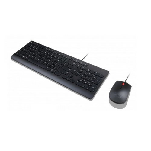 Image of Lenovo Essential tastiera Mouse incluso Universale USB Italiano Nero 074