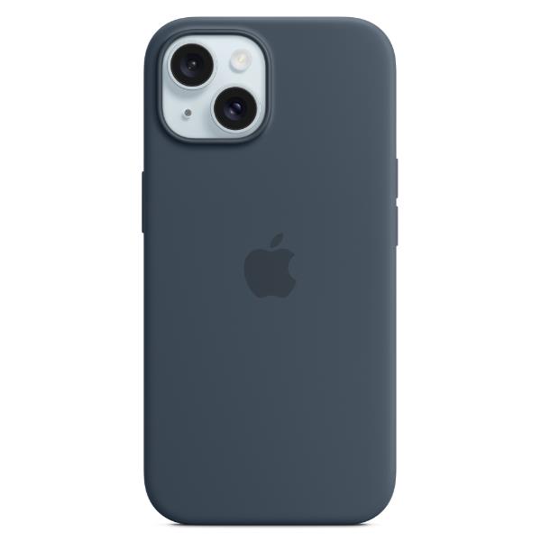 Image of IPHONE 15 PLUS SI CASE STORM blu 074