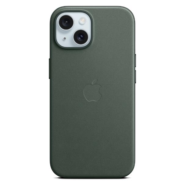 Image of iPhone 15 Plus FineWoven Case with MagSafe - EverVerde 074