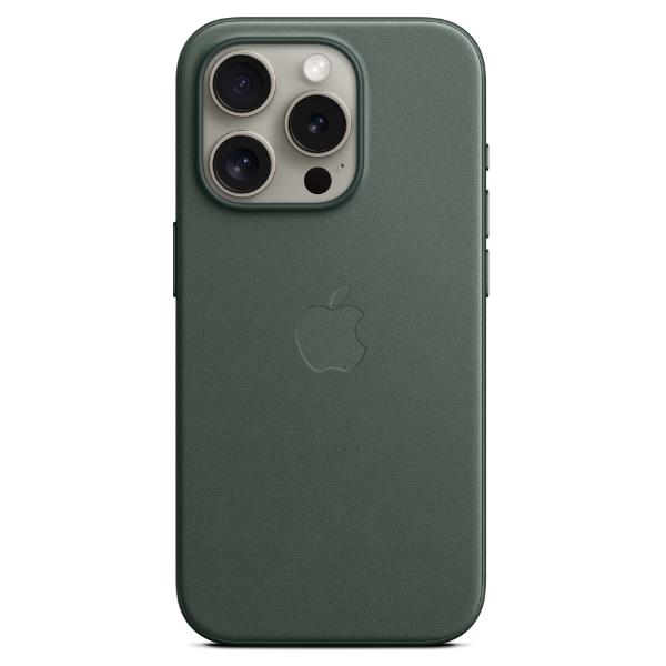 Image of iPhone 15 Pro FineWoven Case with MagSafe - EverVerde 074