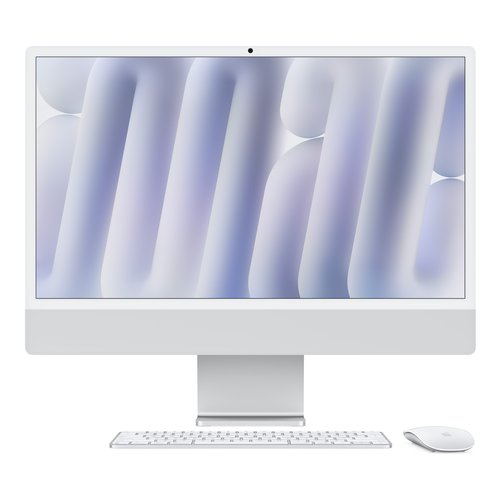 Image of All in one Apple MWUC3T A IMAC argento Apple M4 16GB 256GB Apple GPU 074