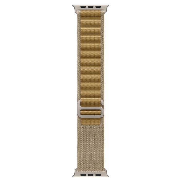 Image of 49mm Tan Alpine Loop - Medium - Natural Titanium Finish 074