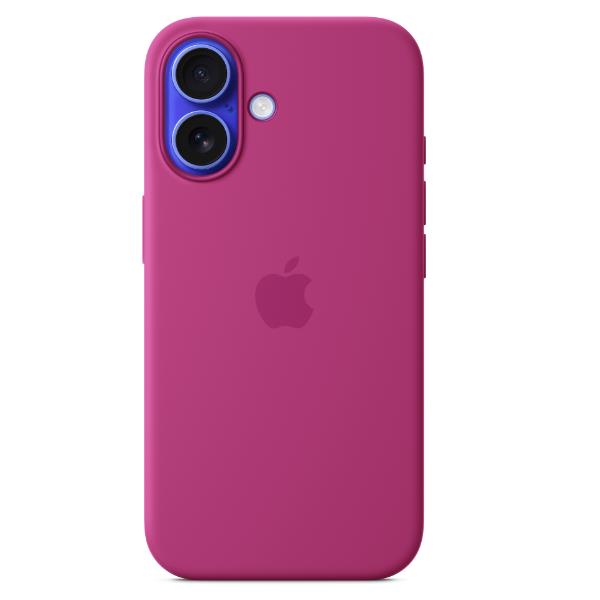 Image of IPHONE 16 PLUS SI CASE FUCHSIA 074