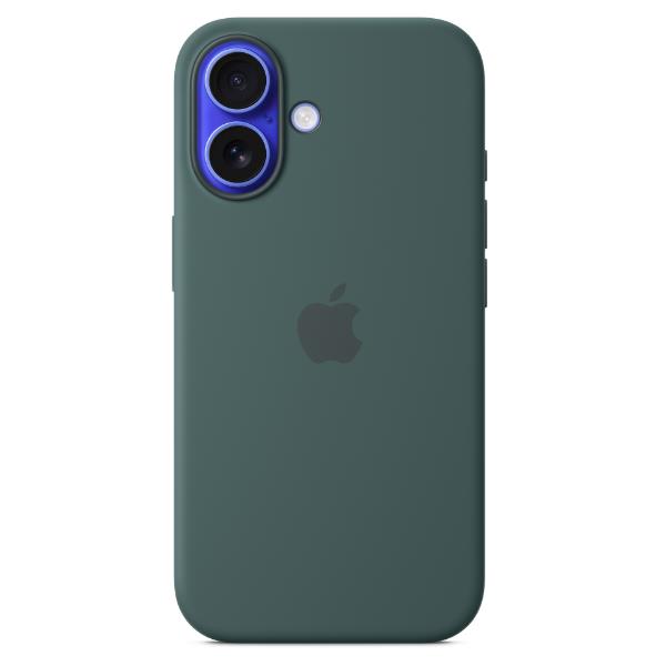 Image of iPhone 16 Plus Silicone Case with MagSafe - Lake Verde 074