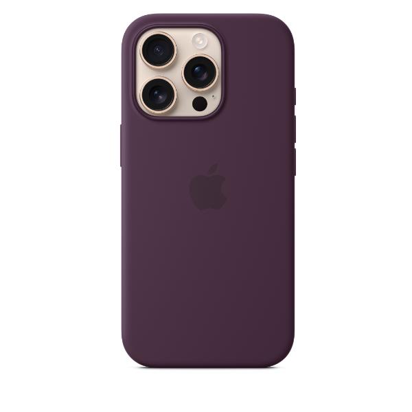 Image of iPhone 16 Pro Silicone Case with MagSafe - Plum 074