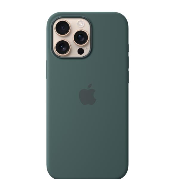 Image of iPhone 16 Pro Silicone Case with MagSafe - Lake Verde 074