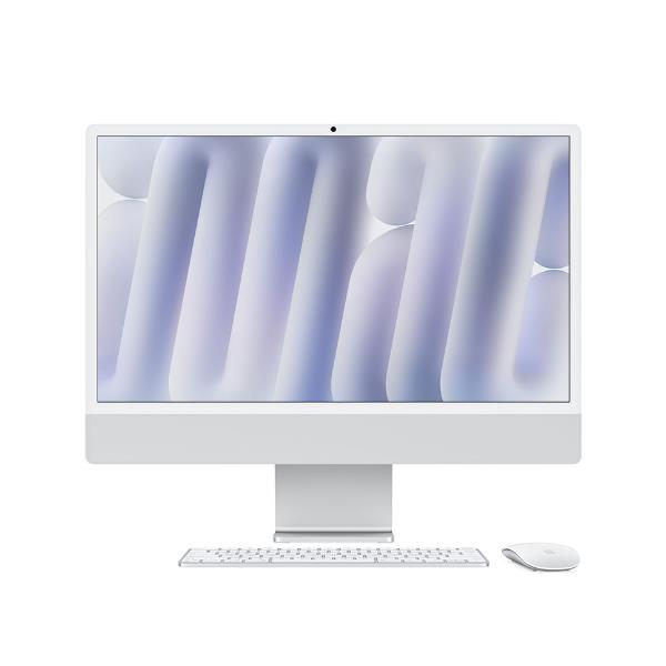 Image of iMac 24 con display Retina 4 5K: Chip Apple M4 con CPU 10-core e GPU 10-core 24GB 512GB SSD - Argento 074