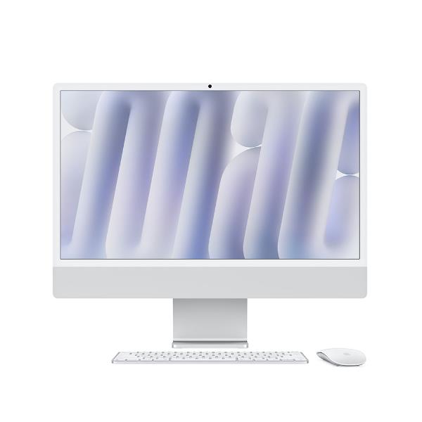 Image of iMac 24 con display Retina 4 5K Vetro con nanotexture: Chip Apple M4 con CPU 10-core e GPU 10-core 16GB 256GB SSD - Argento 074