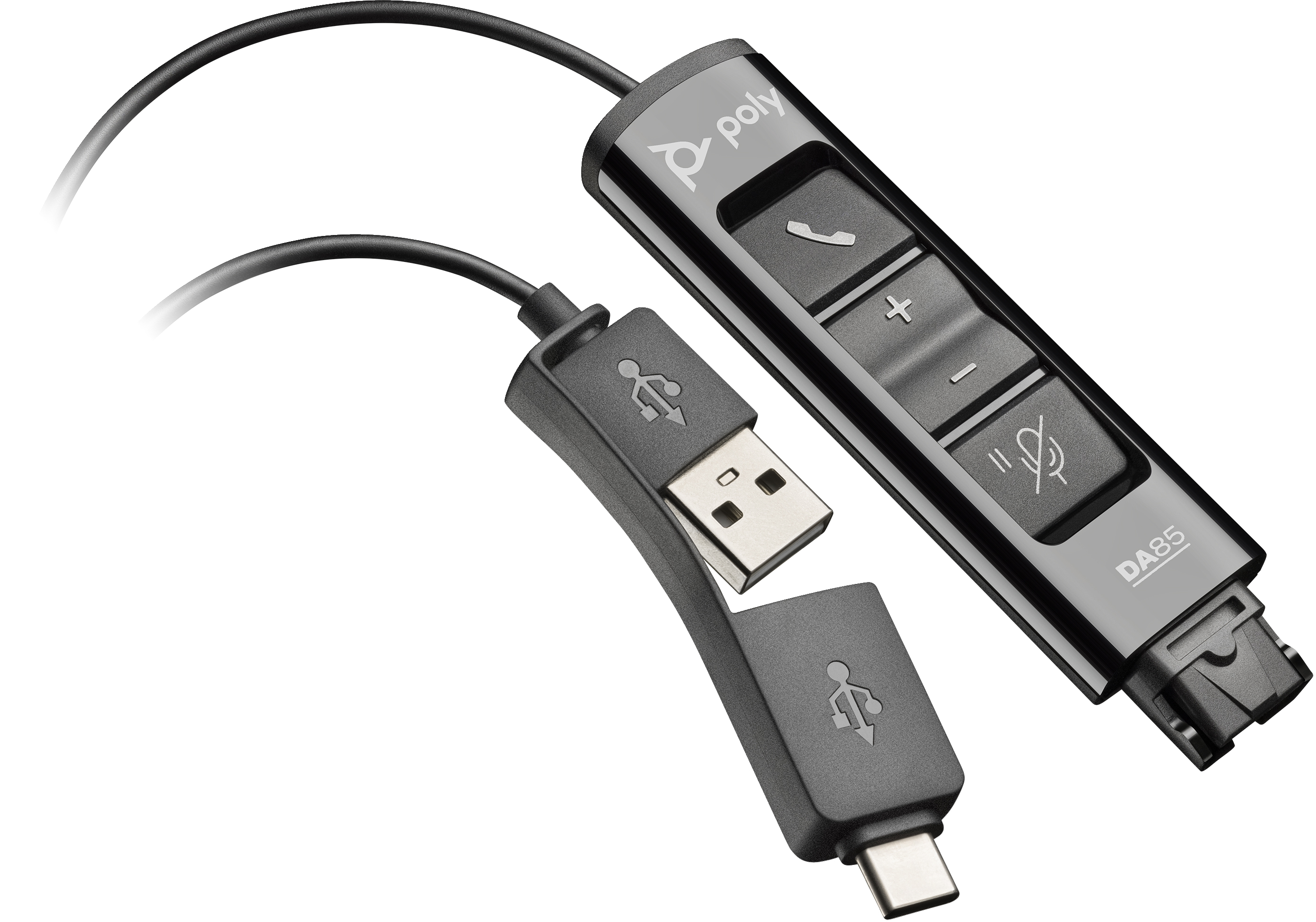 Image of POLY Adattatore da USB a QD DA85 074