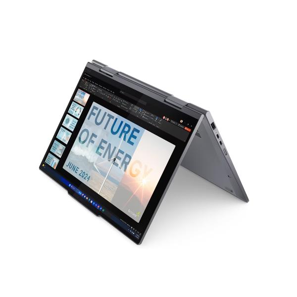 Image of Lenovo ThinkPad X1 2-in-1 Gen 9 Intel Core Ultra 7 155U Ibrido (2 in 1) 35,6 cm (14") Touch screen WUXGA 16 GB LPDDR5x-SDRAM 1 TB SSD Wi-Fi 6E (802.11ax) Windows 11 Pro Grigio