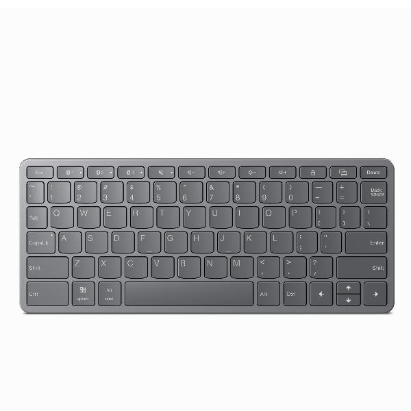 Image of Lenovo ZG38C05814 tastiera Universale USB + Bluetooth QWERTY Grigio 074