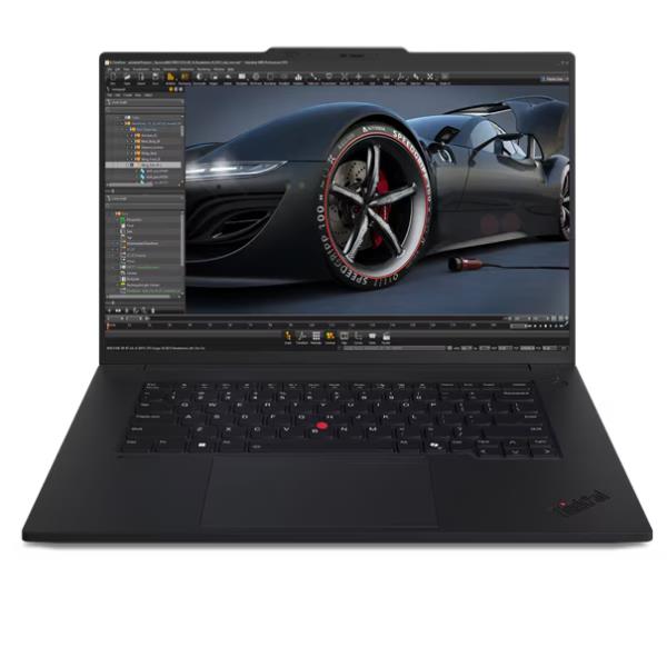 Image of Lenovo ThinkPad P1 Intel Core Ultra 7 155H Workstation mobile 40,6 cm (16") WQXGA 32 GB LPDDR5x-SDRAM 1 TB SSD NVIDIA GeForce RTX 4060 Wi-Fi 7 (802.11be) Windows 11 Pro Nero 074