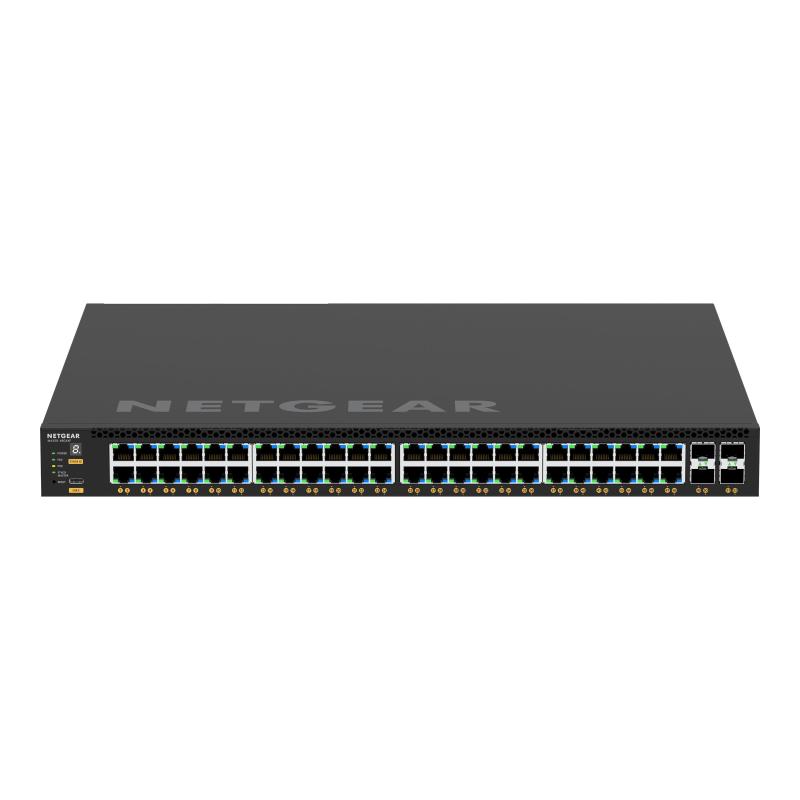 Image of NETGEAR M4350-48G4XF Gestito L3 Gigabit Ethernet (10/100/1000) Supporto Power over Ethernet (PoE) 1U Nero 074