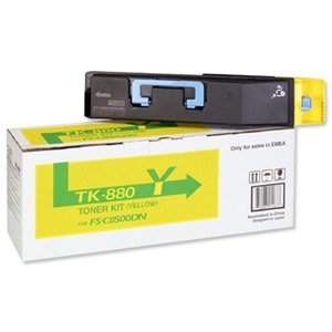 Image of KYOCERA TK-880Y toner 1 pz Originale Giallo 074