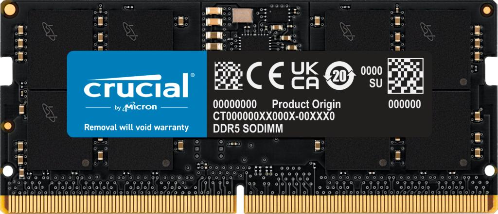 Image of CRUCIAL 16GB DDR5-4800 SODIMM CL40 (16GBIT) 074