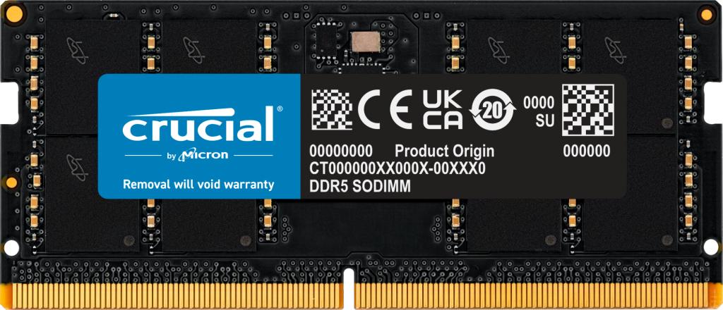 Image of CRUCIAL 32GB DDR5-4800 SODIMM CL40 (16GBIT) 074