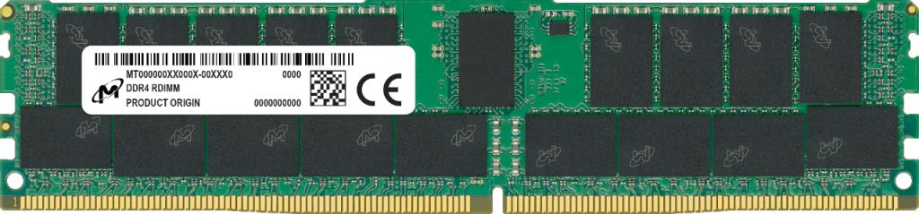 Image of MICRON RAM SERVER DDR4 RDIMM 16GB 2RX8 3200MHZ 074