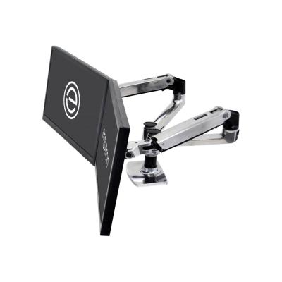 Image of Ergotron LX Dual Side-by-Side Sideby SidebySide Arm argento (45-245-026) (45245026) 074