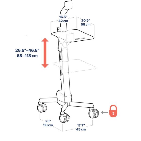 Image of NEO-FLEX® LCD CART 074