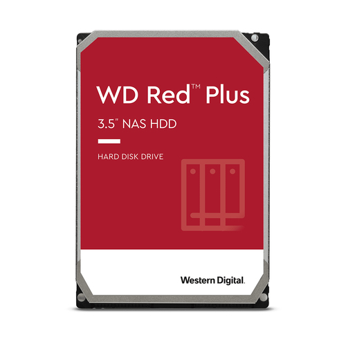 Image of WD RED PLUS 10TB 3.5 7200RPM SATA3 CMR 074