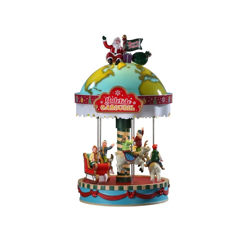 Image of LEMAX EUROPE BV Carosello Giostra Lemax Decorazione Natale Multicolore 074