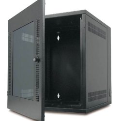 Image of APC NetShelter WX Wall-Mount Enclosure 13U Glass Door nero Da parete Nero 074