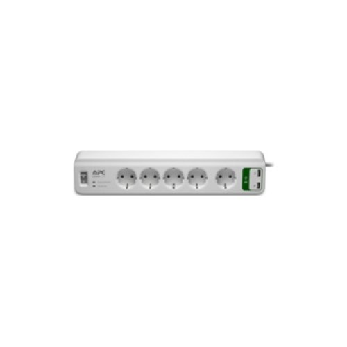 Image of APC PM5U-GR protezione da sovraccarico Bianco 6 presa(e) AC 230 V 1,83 m 074