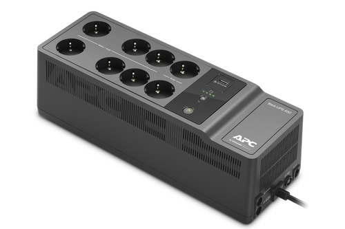 Image of APC Back-UPS 650VA 230V 1 USB charging port - (Offline-) USV gruppo di continuità (UPS) Standby (Offline) 0,65 kVA 400 W 8 presa(e) AC 074