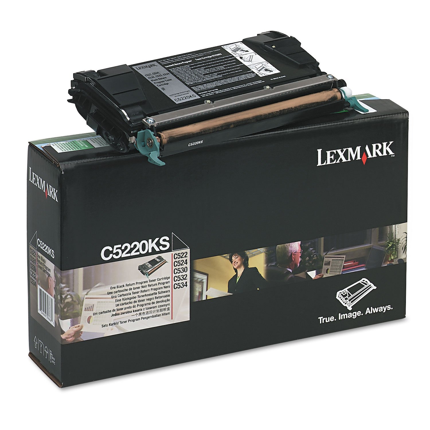 Image of Lexmark C5220KS toner 1 pz Originale Nero 074