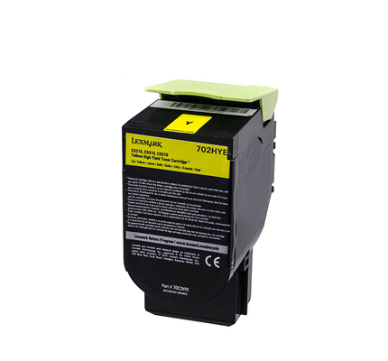 Image of Lexmark 702HY toner 1 pz Originale Giallo 074