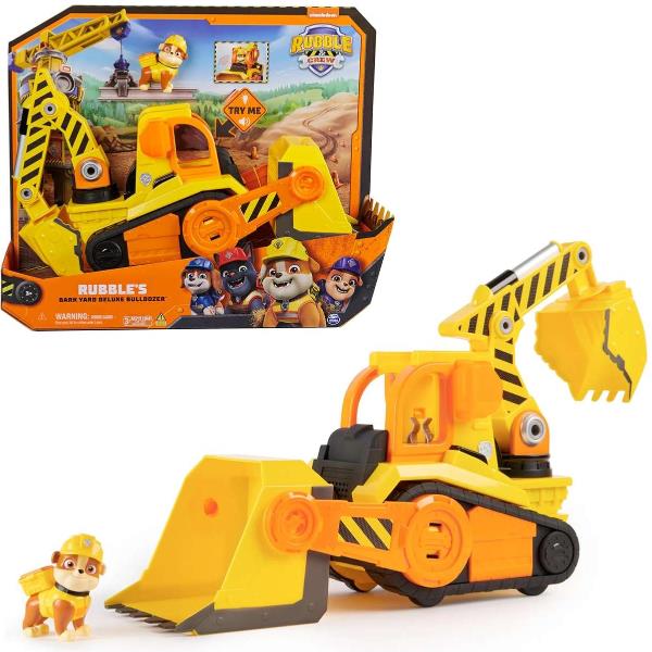 Image of Rubble & Crew Bark Yard Deluxe Bulldozer 074