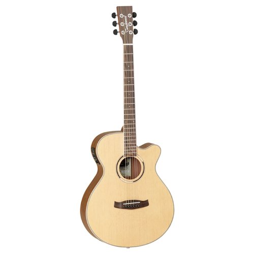 Image of Chitarra acustica DISCOVERY Super Folk Natural open pore satin DBT SFCE OV 074