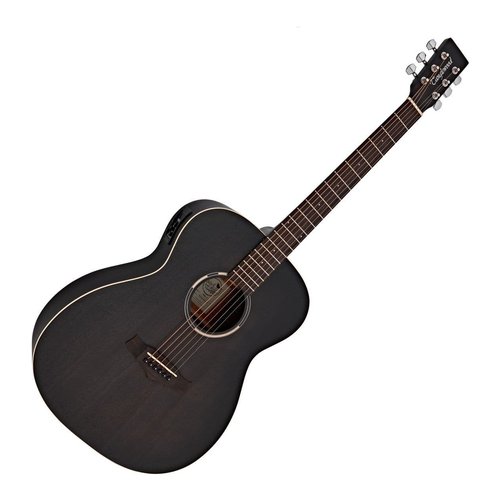 Image of Chitarra acustica Tanglewood TWBB-OE Smokestack nero Satin 074