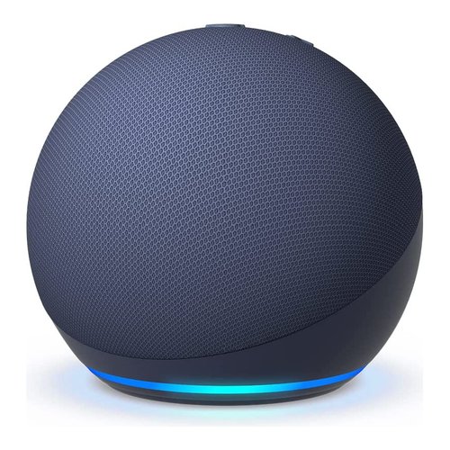 Image of Assistente vocale Amazon B09B8RF4PY ECHO DOT 5 Gen Blue 074