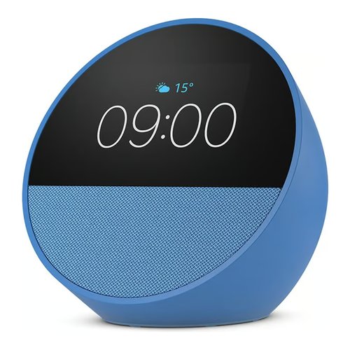 Image of Assistente vocale Amazon B0C2RSJHS6 ECHO SPOT 2024 Blue Blue 074