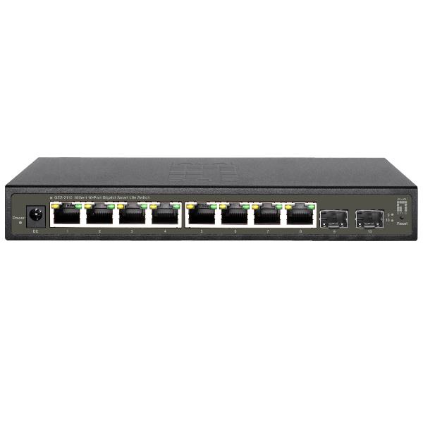 Image of LevelOne GES-2110 switch di rete Gestito L2 Gigabit Ethernet (10/100/1000) Nero 074