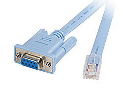 Image of Cisco RJ45-DB9 cavo di rete Grigio 1,8 m 074