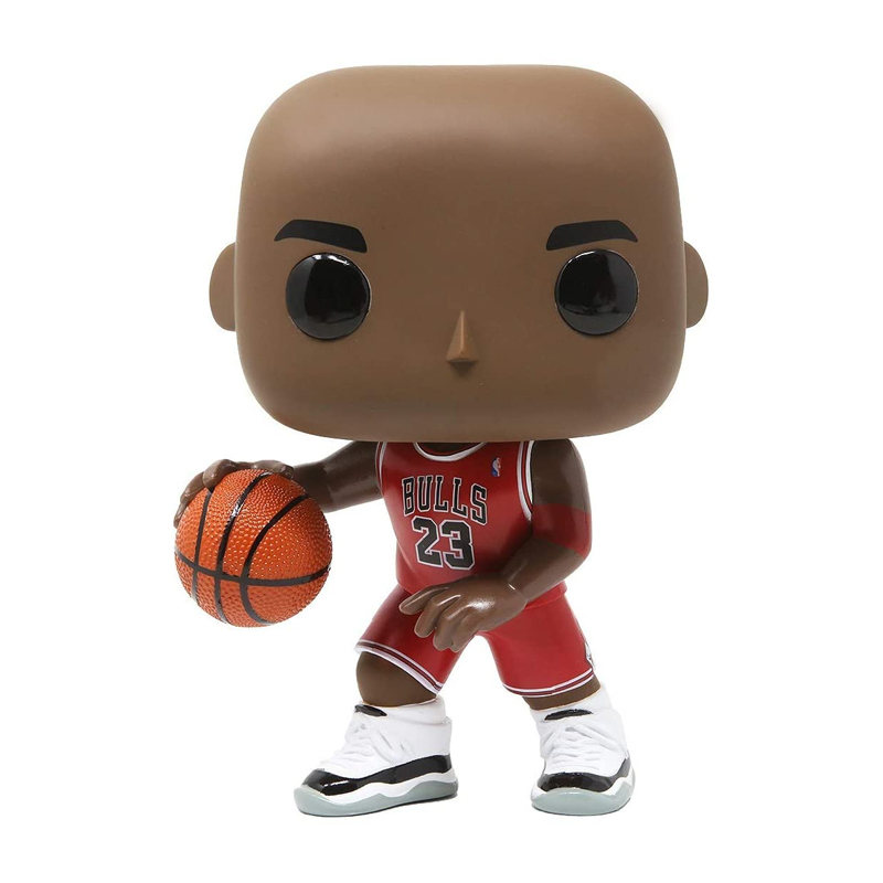 Image of FUNKO POP MICHAEL JORDAN 10 (RED JERSEY) (45598) - BULLS - NBA - SPORT - NUM.75 074