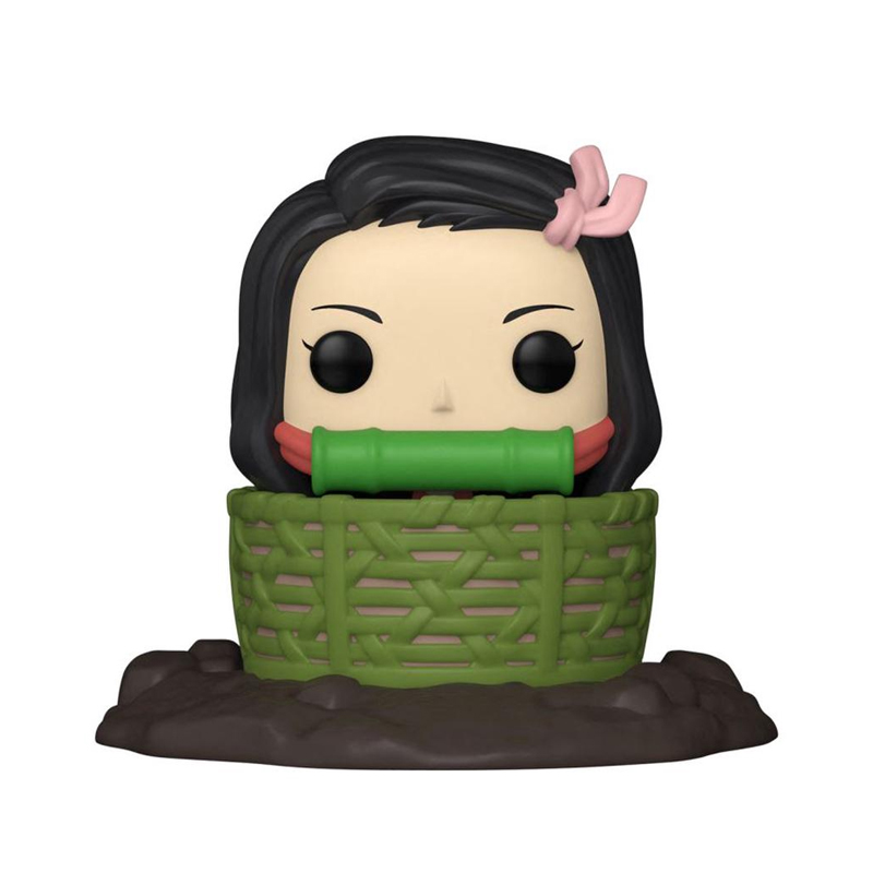 Image of FUNKO POP NEZUKO KAMADO IN BASKET (66634) - DEMON SLAYER - ANIMATION - DELUXE - NUM.1309 074