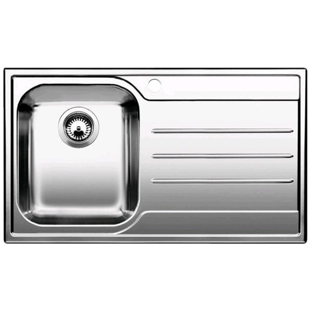 Image of Blanco MEDIAN 45 S Median Lavello incasso cm. 86 x 50 inox - Gocciolatoio destro 074