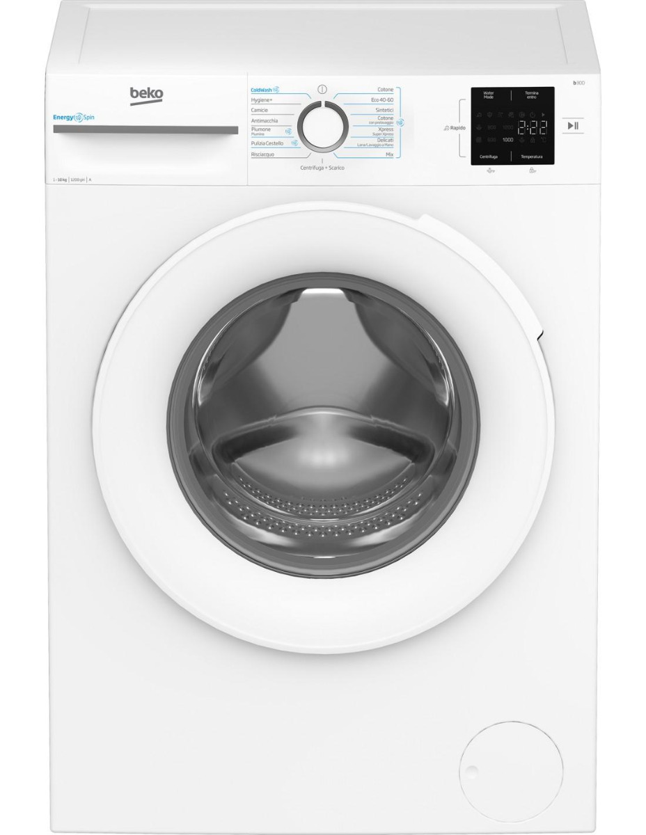 Image of Beko b300 BMWU3921W: Lavatrice EnergySpin 9kg, Classe A, 1200giri 074